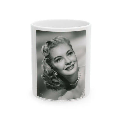 Lori Nelson #209 (Vintage Female Icon) White Coffee Mug-11oz-Go Mug Yourself