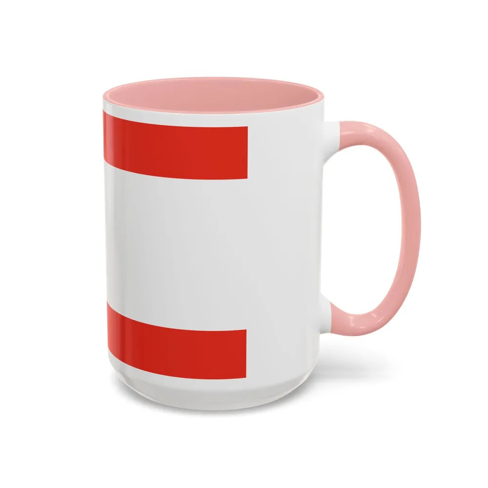 Flag of Berlin Germany - Accent Coffee Mug-Go Mug Yourself