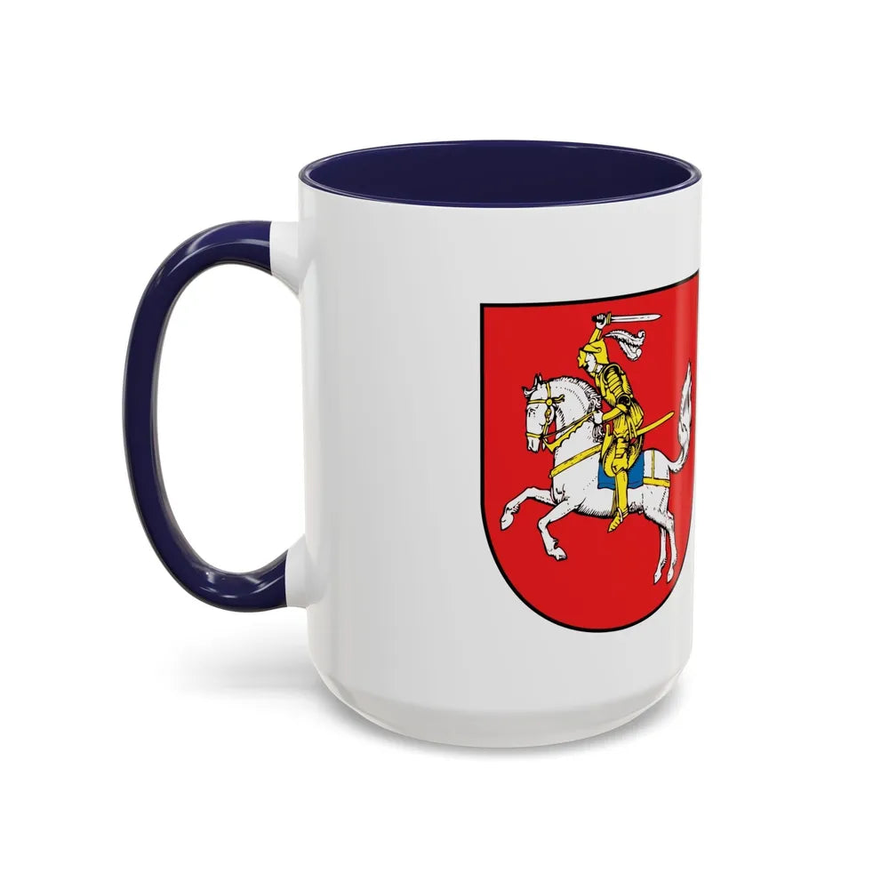 Flag of Dithmarschen Germany - Accent Coffee Mug-Go Mug Yourself