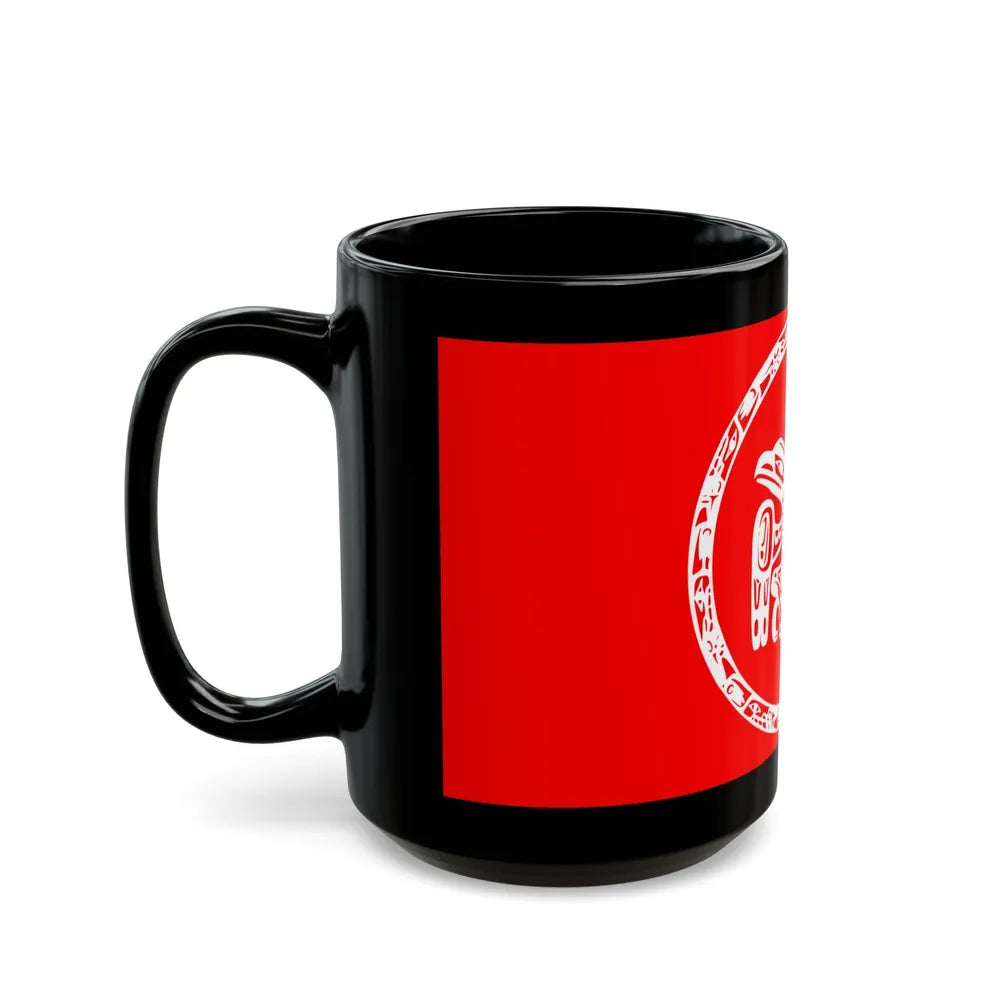 Council of the Haida Nation Flag - Black Coffee Mug-Go Mug Yourself