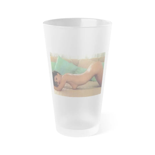 Ola Ray #96 (Vintage Female Icon) Frosted Pint 16oz-16oz-Frosted-Go Mug Yourself