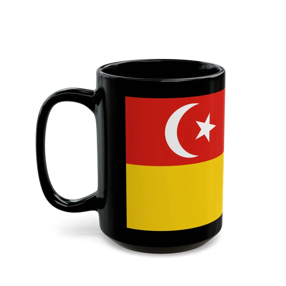 Flag of Selangor Malaysia - Black Coffee Mug-Go Mug Yourself