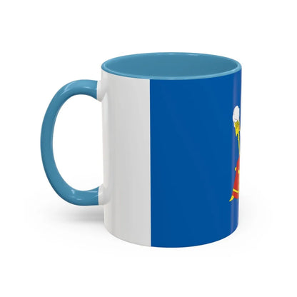 Flag of Ivanovo Russia - Accent Coffee Mug-Go Mug Yourself