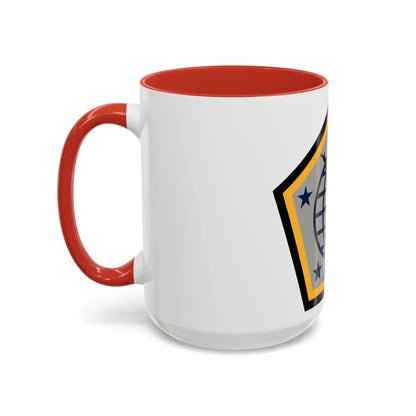 Human Resources Command (U.S. Army) Accent Coffee Mug-Go Mug Yourself