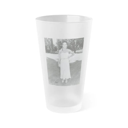 Linda Blair #285 (Vintage Female Icon) Frosted Pint 16oz-16oz-Frosted-Go Mug Yourself