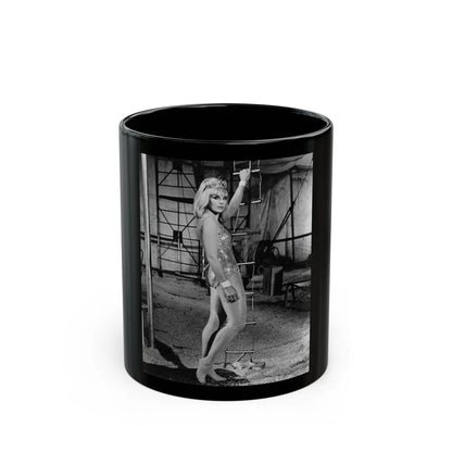 Kim Novak #292 (Vintage Female Icon) Black Coffee Mug-11oz-Go Mug Yourself