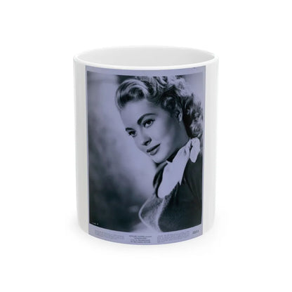 Lori Nelson #89 (Vintage Female Icon) White Coffee Mug-11oz-Go Mug Yourself