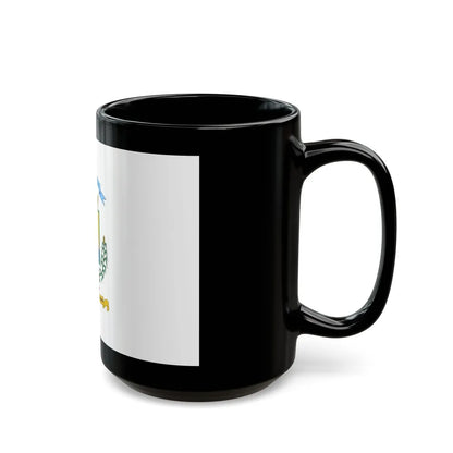 Flag of Alajuela Province Costa Rica - Black Coffee Mug-Go Mug Yourself