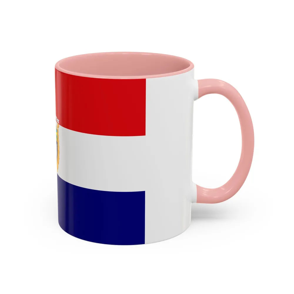 Flag of Guaranda Ecuador - Accent Coffee Mug-Go Mug Yourself