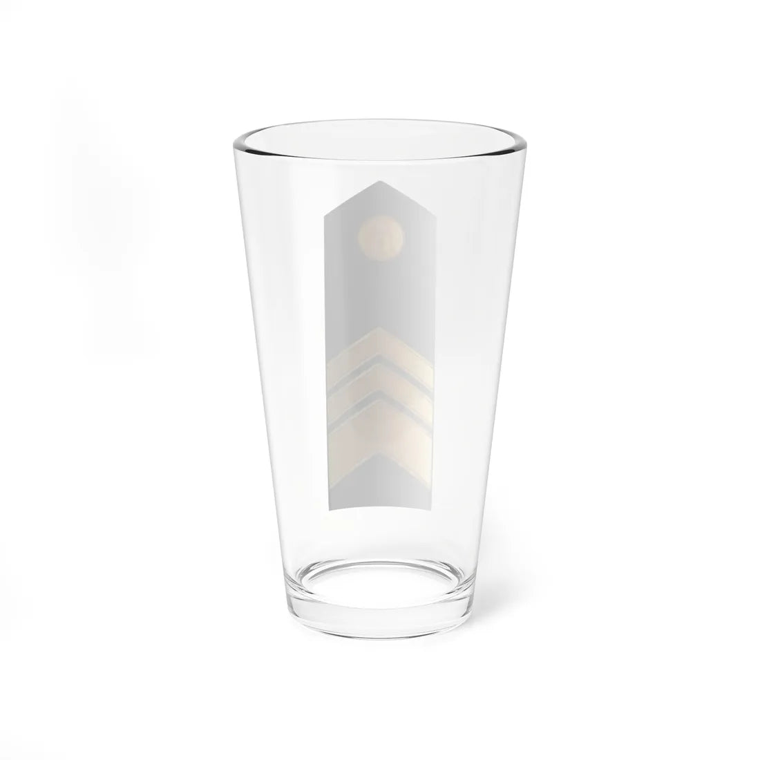 7.LVAF MSG (Latvia) (Military Rank) Pint Glass 16oz - Go Mug Yourself
