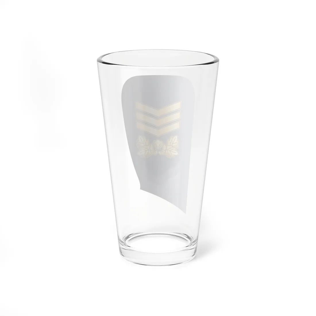 7.SKAF MSG (Korea) (Military Rank) Pint Glass 16oz - Go Mug Yourself