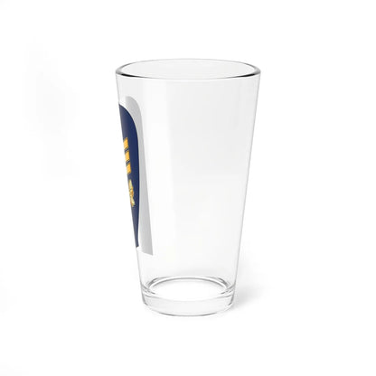 7.SKAF MSG (Korea) (Military Rank) Pint Glass 16oz - Go Mug Yourself