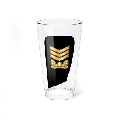 7.SKN SCPO (Korea) (Military Rank) Pint Glass 16oz 16oz - Go Mug Yourself