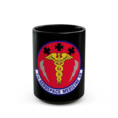 7th Aerospace Medicine Squadron (U.S. Air Force) Black Coffee Mug-15oz-Go Mug Yourself