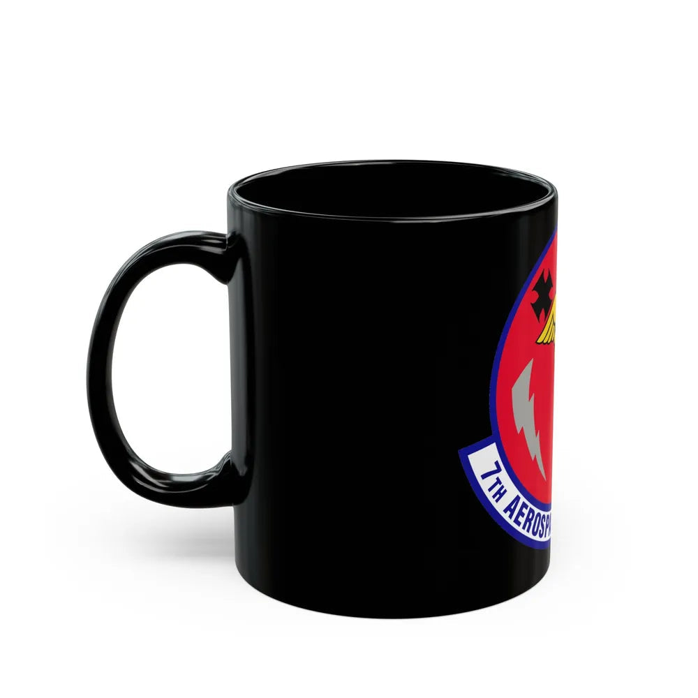 7th Aerospace Medicine Squadron (U.S. Air Force) Black Coffee Mug-Go Mug Yourself