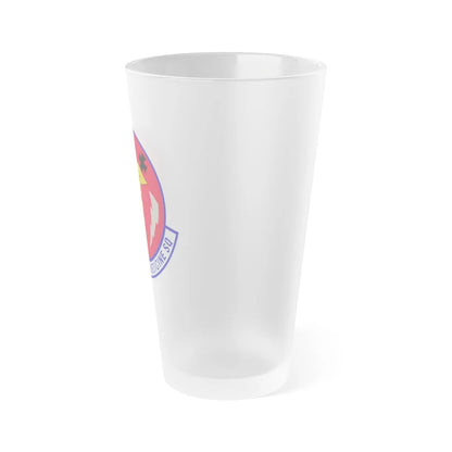 7th Aerospace Medicine Squadron (U.S. Air Force) Frosted Pint Glass 16oz-Go Mug Yourself