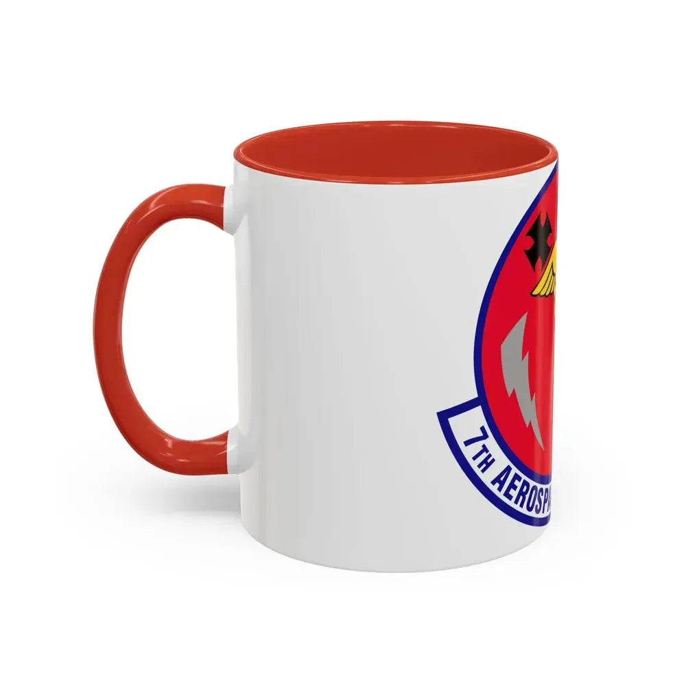 7th Aerospace Medicine Squadron (U.S. Air Force) Accent Coffee Mug - Go Mug Yourself