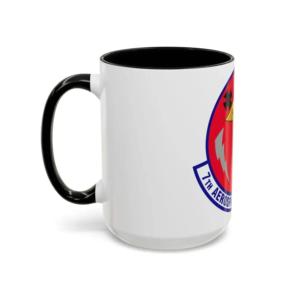7th Aerospace Medicine Squadron (U.S. Air Force) Accent Coffee Mug - Go Mug Yourself