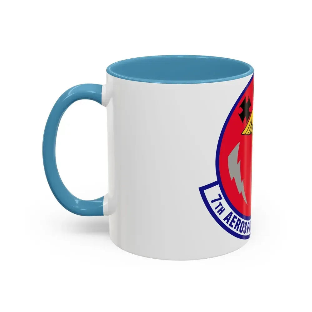 7th Aerospace Medicine Squadron (U.S. Air Force) Accent Coffee Mug - Go Mug Yourself