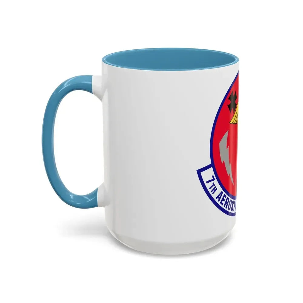 7th Aerospace Medicine Squadron (U.S. Air Force) Accent Coffee Mug - Go Mug Yourself