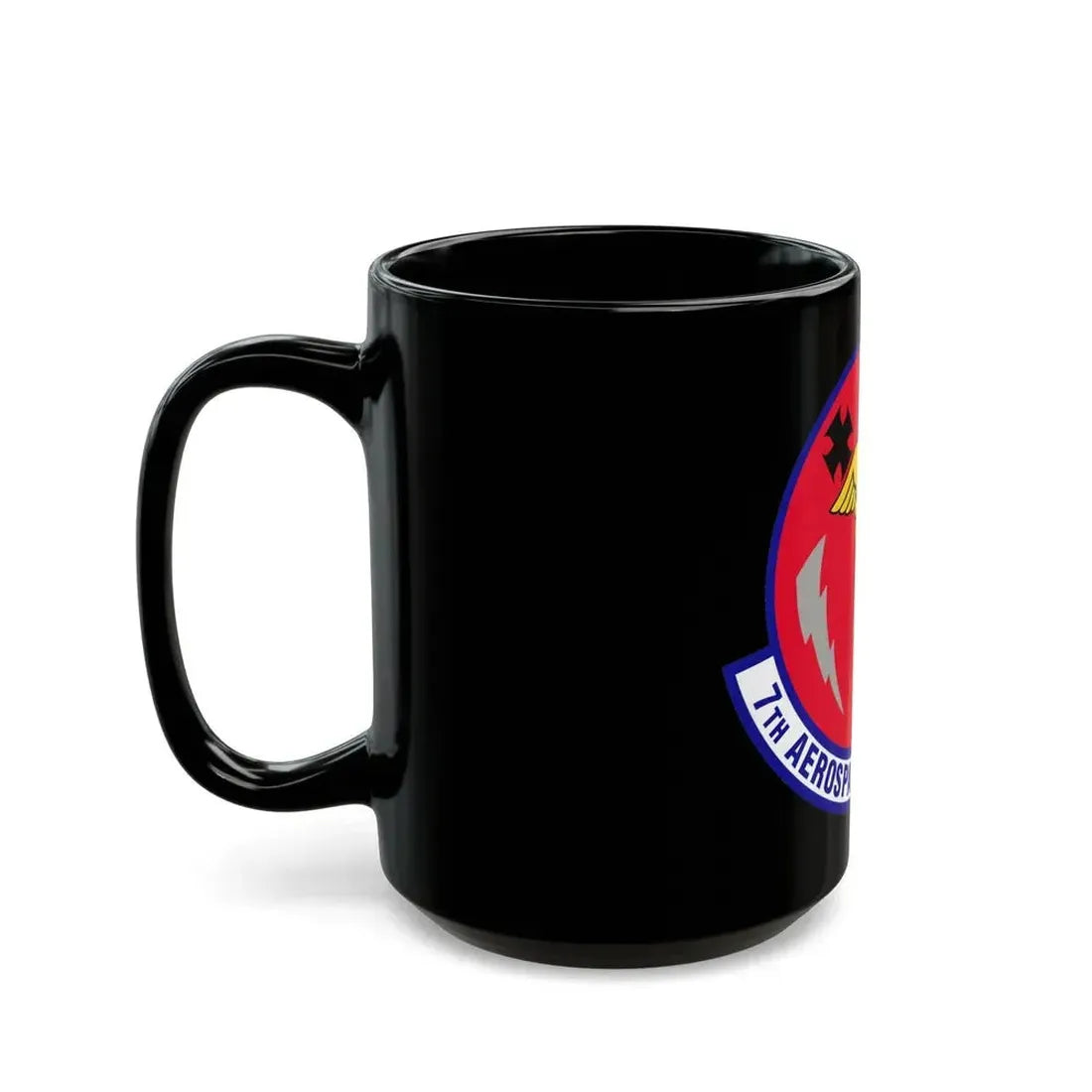 7th Aerospace Medicine Squadron (U.S. Air Force) Black Coffee Mug - Go Mug Yourself