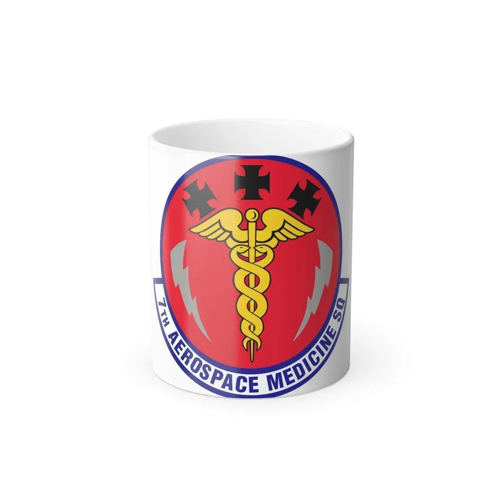 7th Aerospace Medicine Squadron (U.S. Air Force) Color Changing Coffee Mug 11oz - Go Mug Yourself