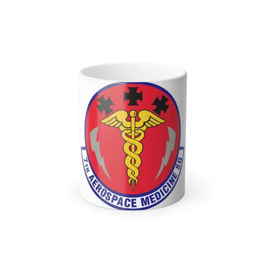 7th Aerospace Medicine Squadron (U.S. Air Force) Color Changing Coffee Mug 11oz - Go Mug Yourself