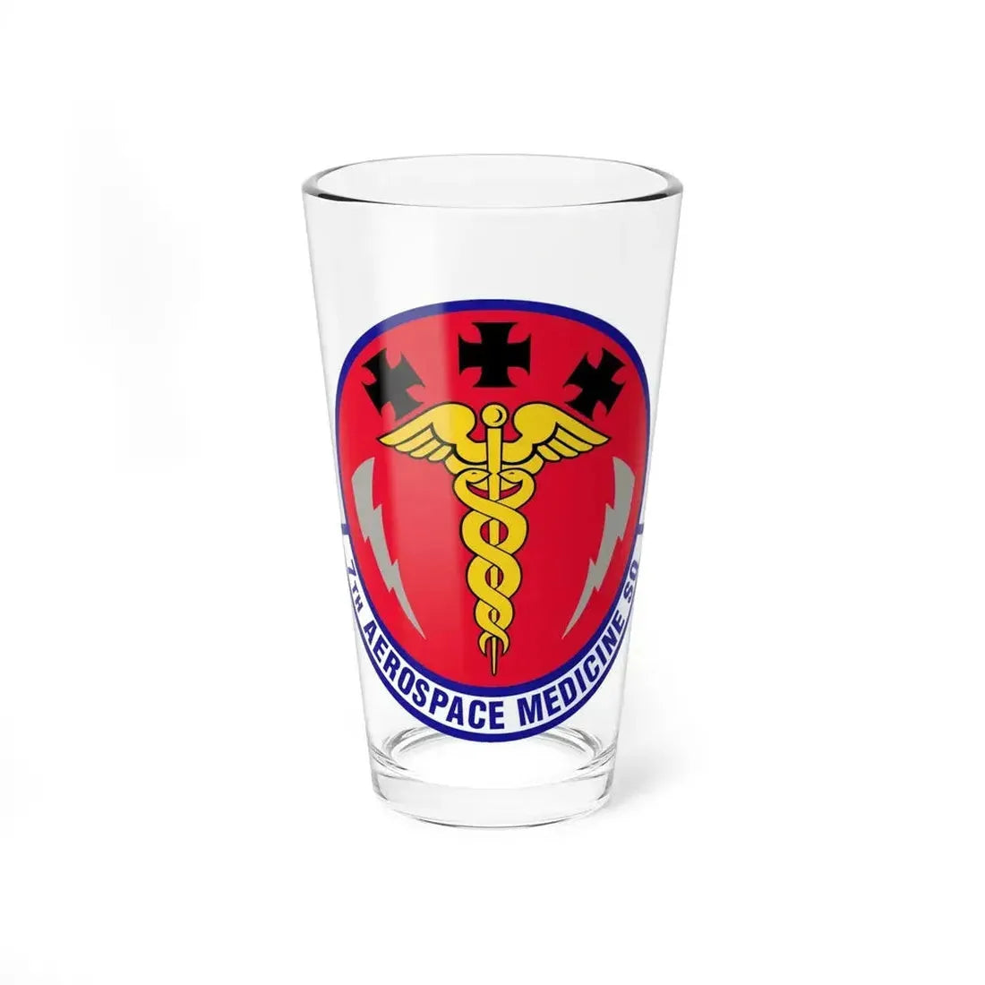 7th Aerospace Medicine Squadron (U.S. Air Force) Pint Glass 16oz 16oz - Go Mug Yourself
