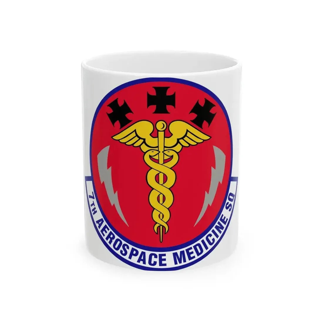 7th Aerospace Medicine Squadron (U.S. Air Force) White Coffee Mug 11oz - Go Mug Yourself