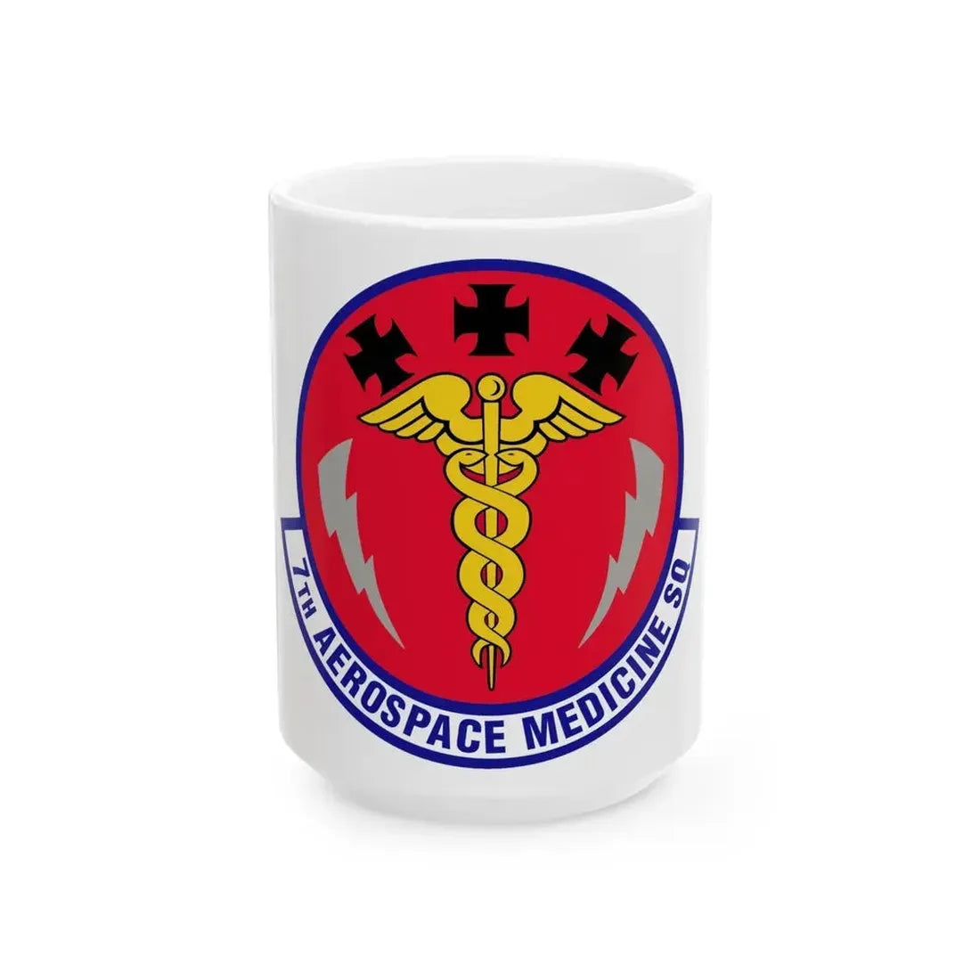 7th Aerospace Medicine Squadron (U.S. Air Force) White Coffee Mug 15oz - Go Mug Yourself