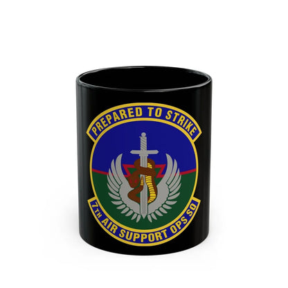 7th Air Support Operations Squadron (U.S. Air Force) Black Coffee Mug-11oz-Go Mug Yourself