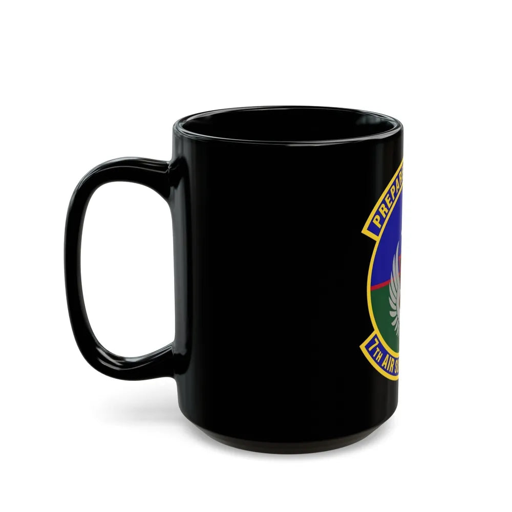 7th Air Support Operations Squadron (U.S. Air Force) Black Coffee Mug-Go Mug Yourself