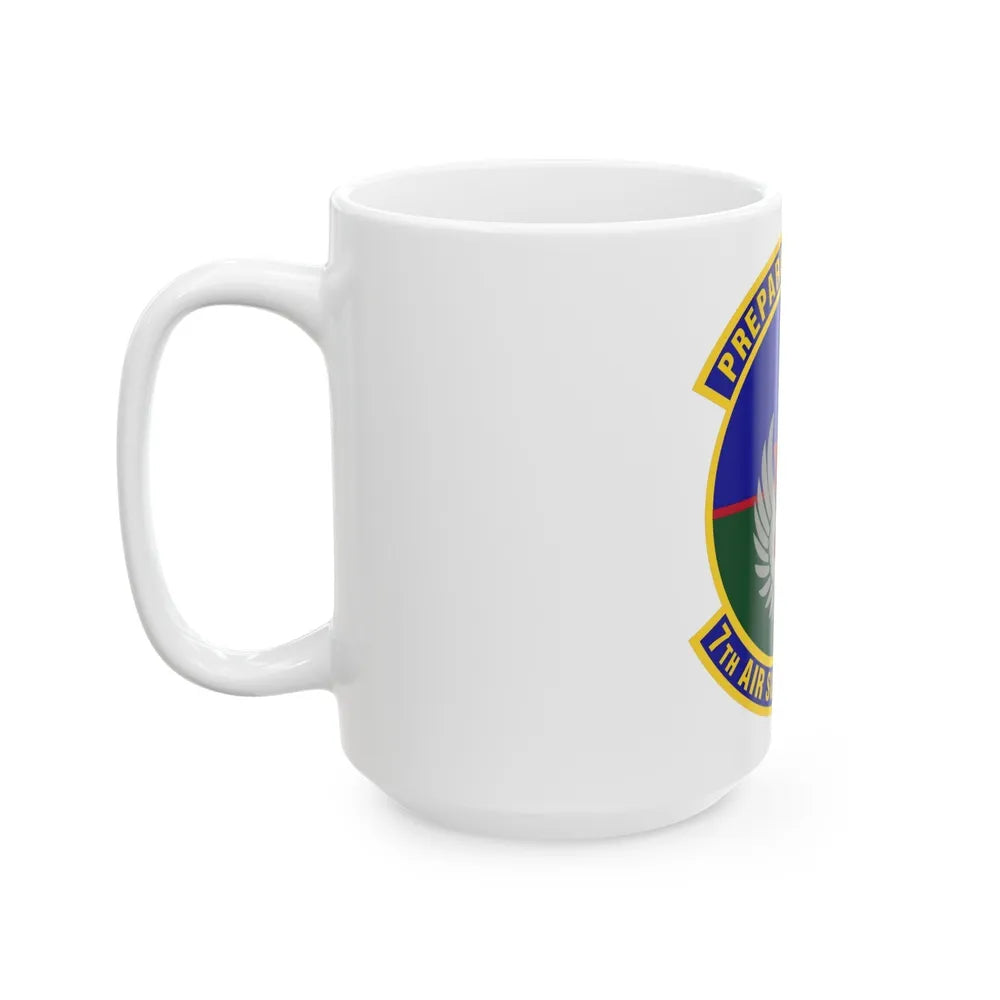 7th Air Support Operations Squadron (U.S. Air Force) White Coffee Mug-Go Mug Yourself