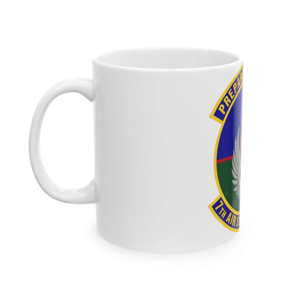 7th Air Support Operations Squadron (U.S. Air Force) White Coffee Mug-Go Mug Yourself