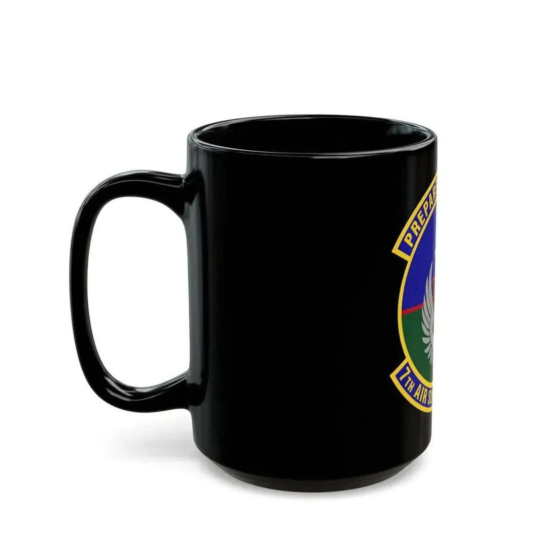 7th Air Support Operations Squadron (U.S. Air Force) Black Coffee Mug - Go Mug Yourself