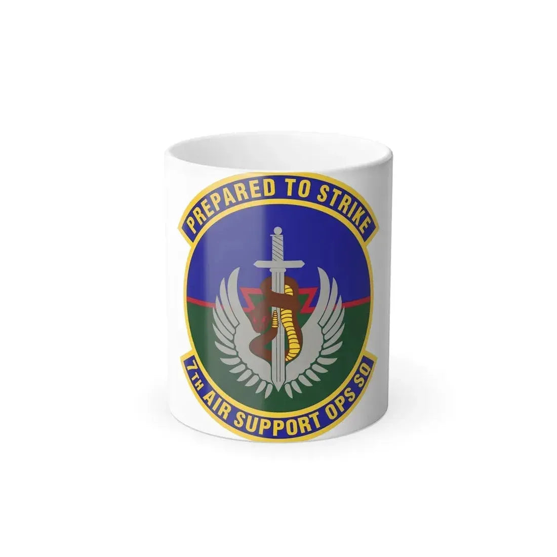 7th Air Support Operations Squadron (U.S. Air Force) Color Changing Coffee Mug 11oz - Go Mug Yourself
