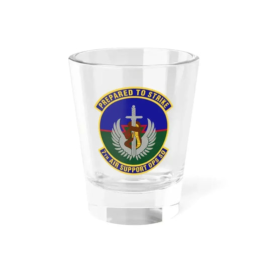 7th Air Support Operations Squadron (U.S. Air Force) Shot Glass 1.5oz 1.5oz - Go Mug Yourself