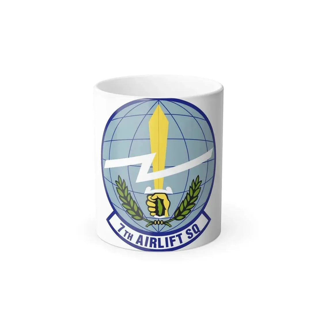 7th Airlift Squadron (U.S. Air Force) Color Changing Coffee Mug 11oz - Go Mug Yourself
