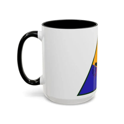 7th Armored Division (U.S. Army) Accent Coffee Mug - Go Mug Yourself