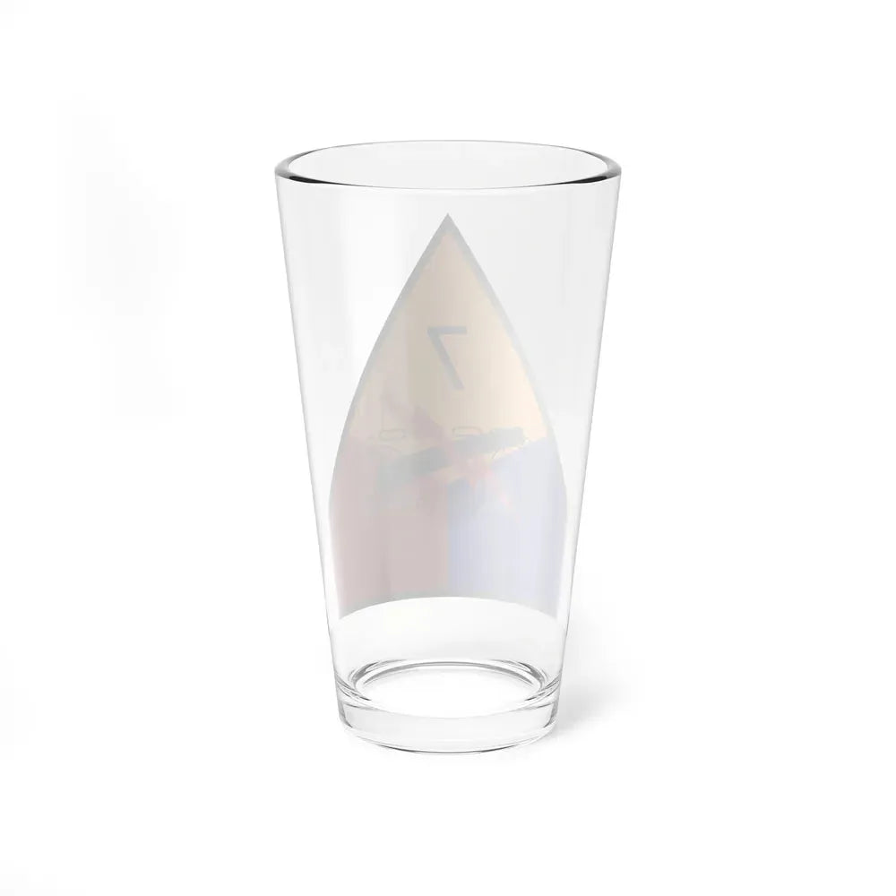 7th Armored Division (U.S. Army) Pint Glass 16oz - Go Mug Yourself