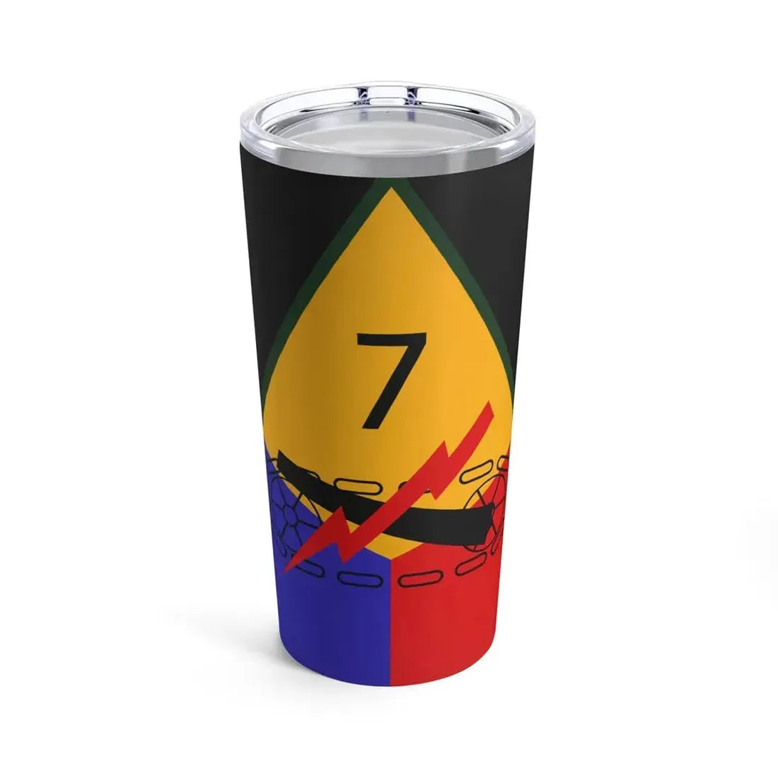 7th Armored Division (U.S. Army) Tumbler 20oz 20oz - Go Mug Yourself