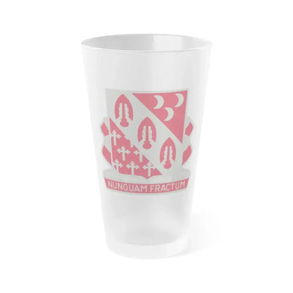 7th Artillery Regiment (U.S. Army) Frosted Pint Glass 16oz Default Title - Go Mug Yourself