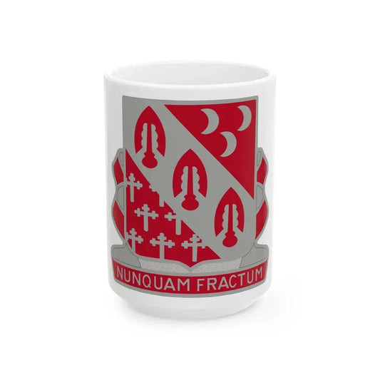 7th Artillery Regiment (U.S. Army) White Coffee Mug 15oz - Go Mug Yourself