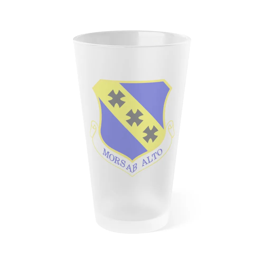 7th Bomb Wing (U.S. Air Force) Frosted Pint Glass 16oz-16oz-Frosted-Go Mug Yourself