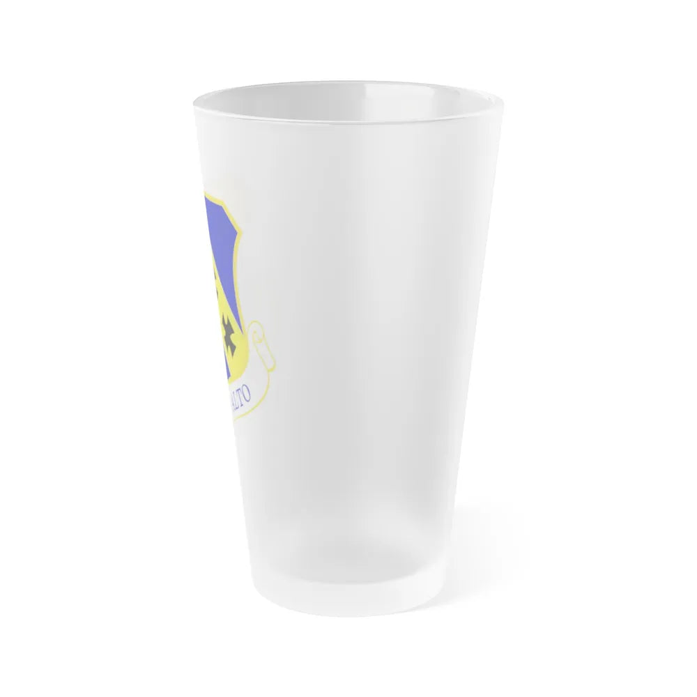 7th Bomb Wing (U.S. Air Force) Frosted Pint Glass 16oz-Go Mug Yourself