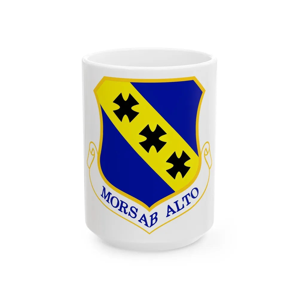 7th Bomb Wing (U.S. Air Force) White Coffee Mug-15oz-Go Mug Yourself