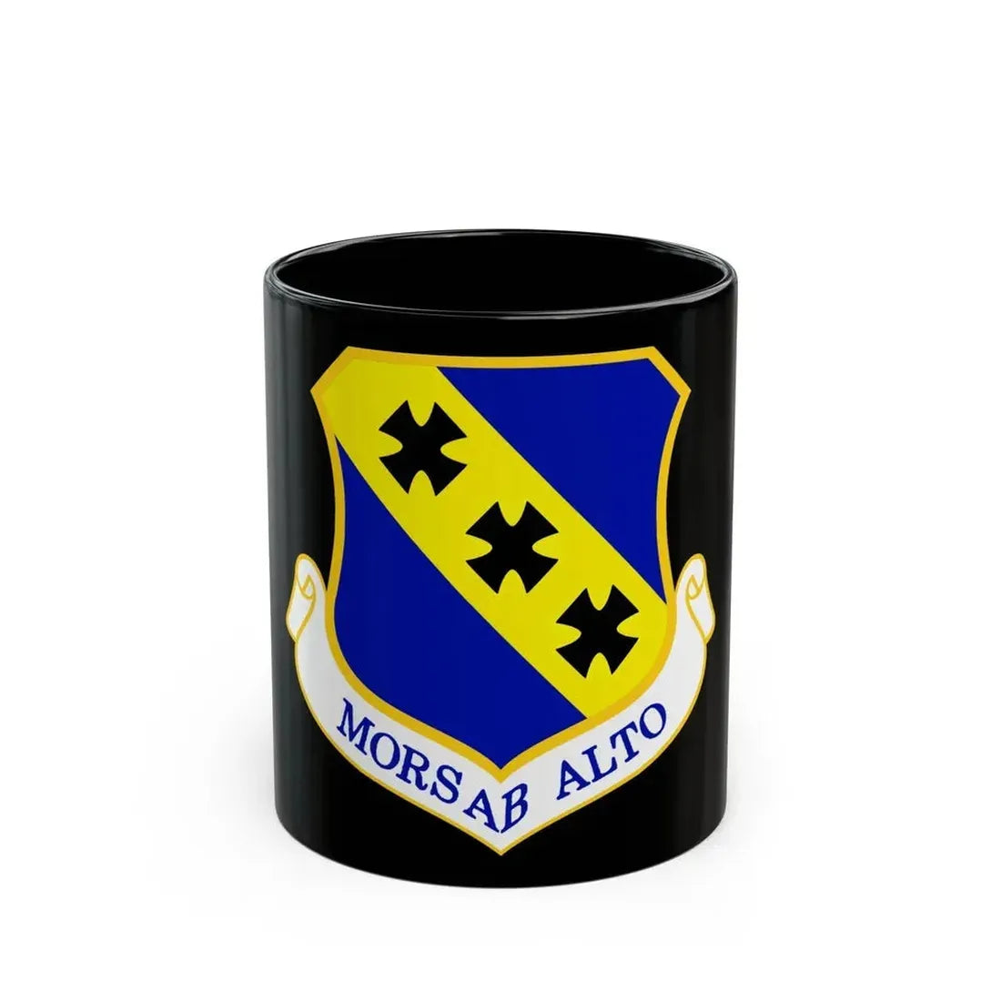 7th Bomb Wing (U.S. Air Force) Black Coffee Mug 11oz - Go Mug Yourself