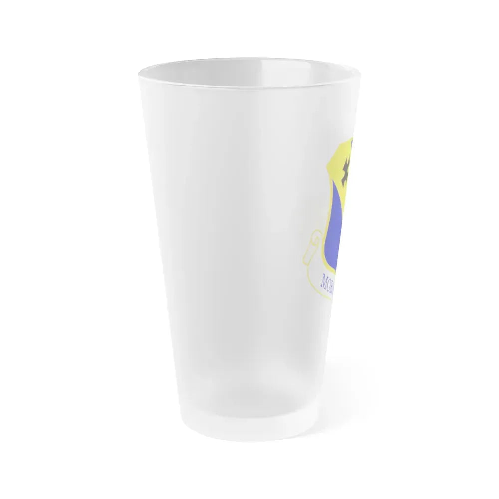 7th Bomb Wing (U.S. Air Force) Frosted Pint Glass 16oz - Go Mug Yourself