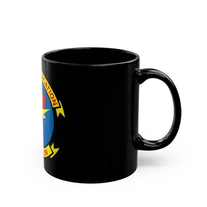 7th Communication Battalion (USMC) Black Coffee Mug - Go Mug Yourself