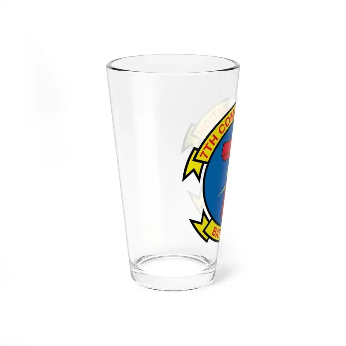 7th Communication Battalion (USMC) Pint Glass 16oz - Go Mug Yourself